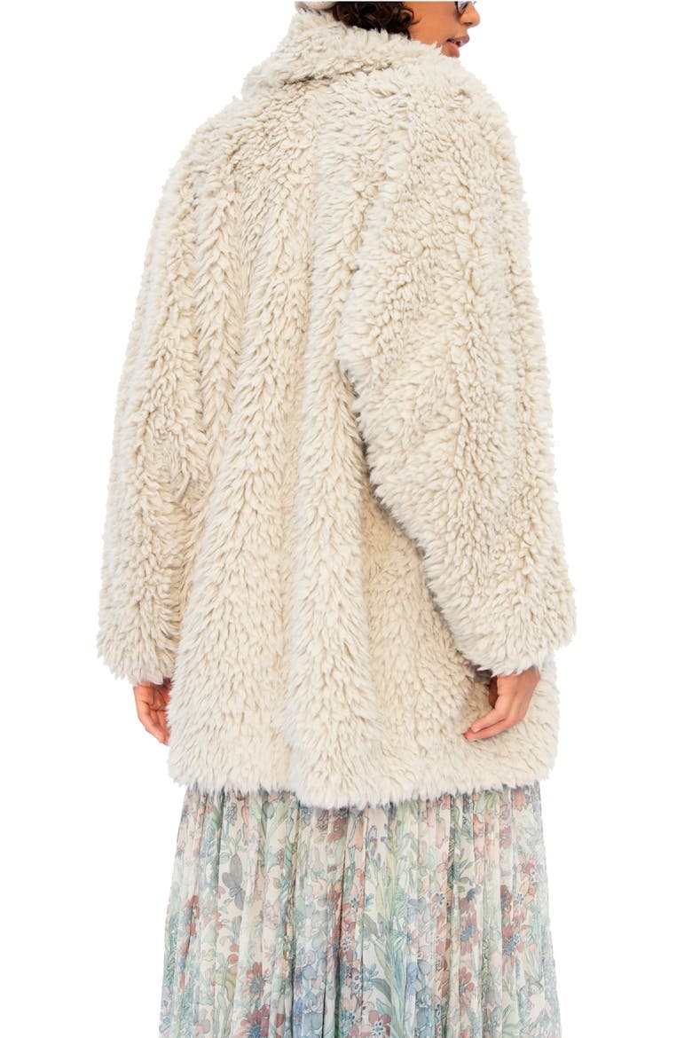 Honeypie Teddy Jacket, Alternate, color, SAGE
