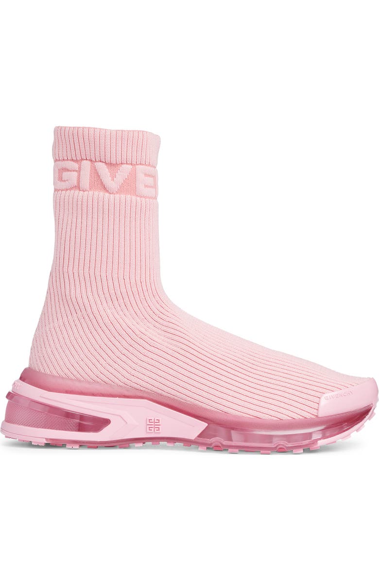 Givenchy Logo Sock Sneaker, Alternate, color,