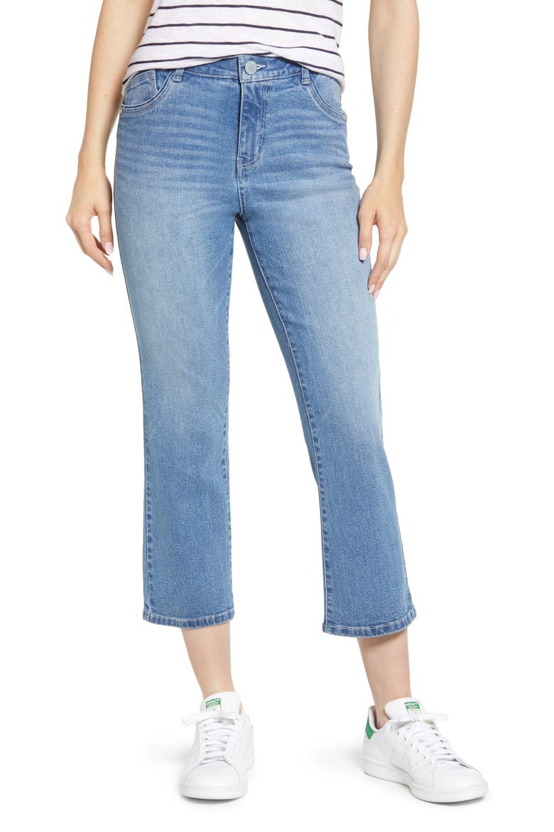 High Waist Kick Flare Jeans (Nordstrom Exclusive), Main, color, LIGHT WASH