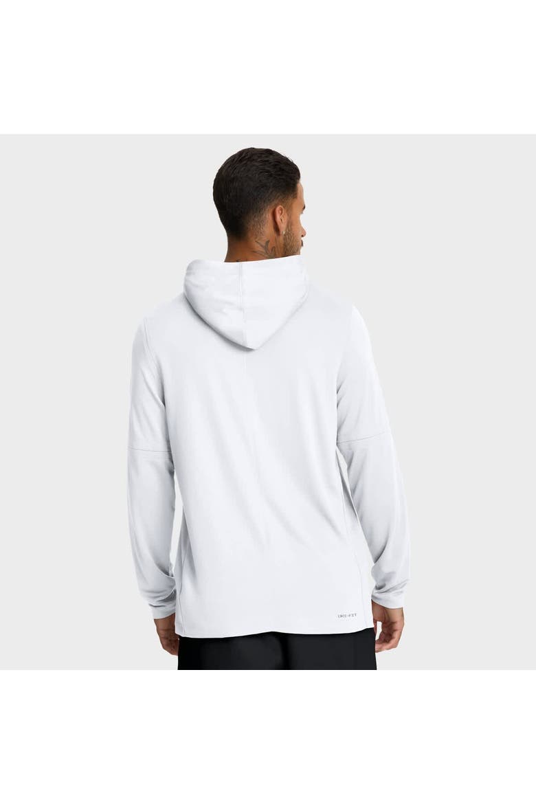 Men's Jordan Brand White Florida Gators 2025 Sideline Performance Long Sleeve Hoodie T-Shirt, Alternate, color, White