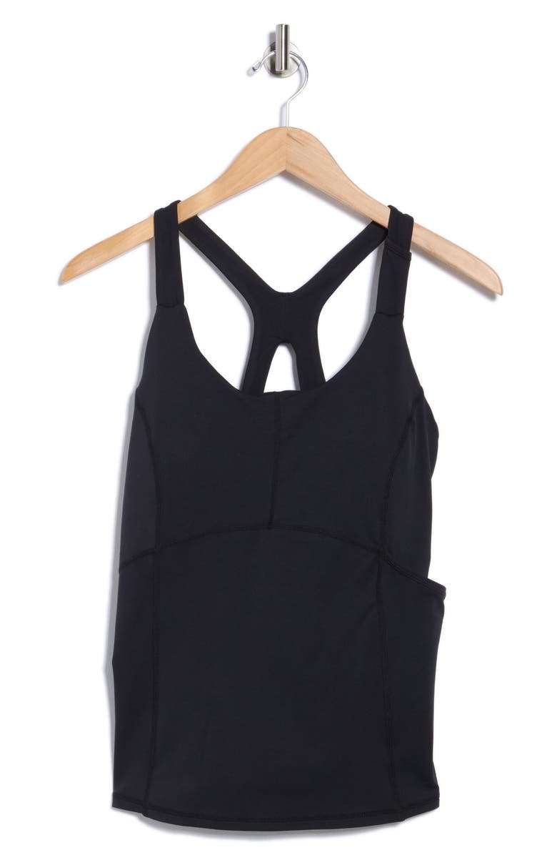 Sweaty Betty All Day Three Pocket Bra Tank Top, Alternate, color, Black