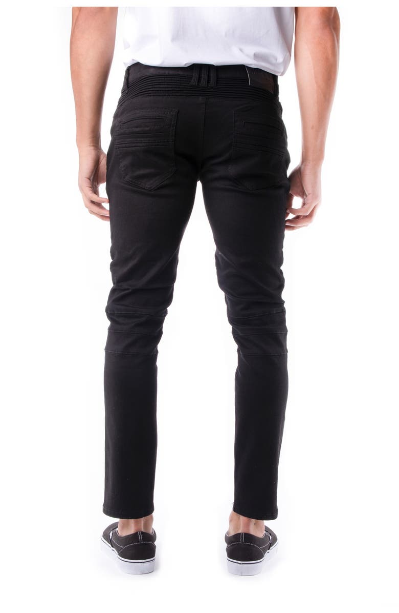 XRAY Standard-Fit Moto Detail Jeans, Alternate, color, 