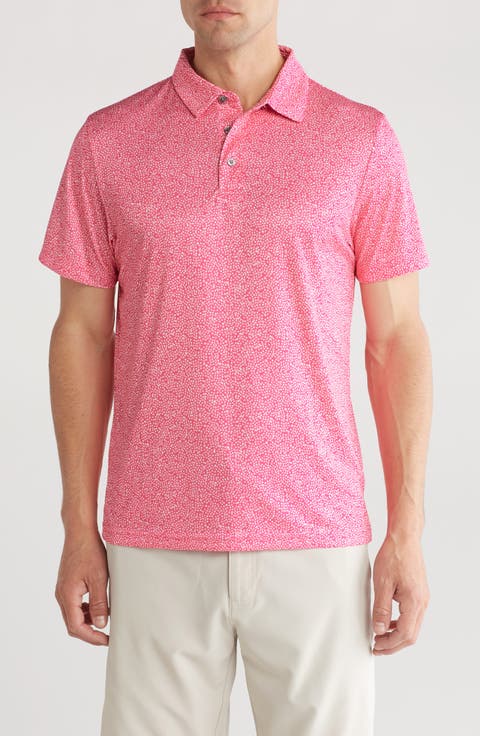 Geo Print Golf Polo