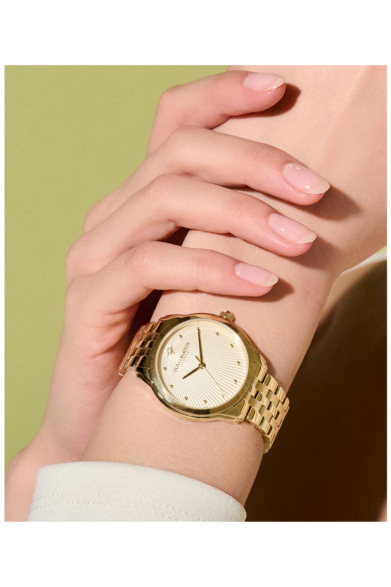 Celestial Starlight Bracelet Watch, 36mm, Alternate, color, GOLD