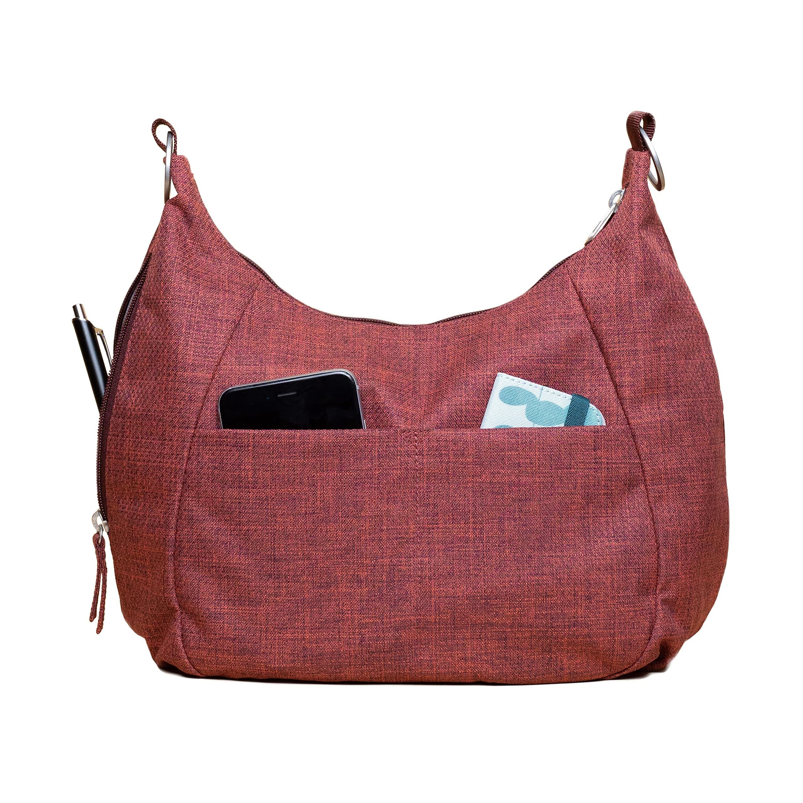 HAIKU Amble Hobo, Alternate, color, Poppy Berry