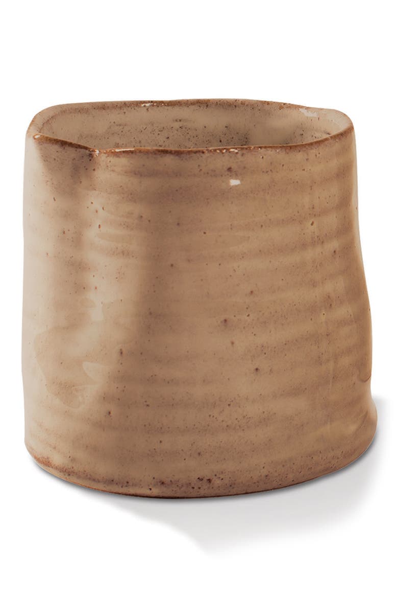 Pinched Ceramic Vessel, Main, color, OAK