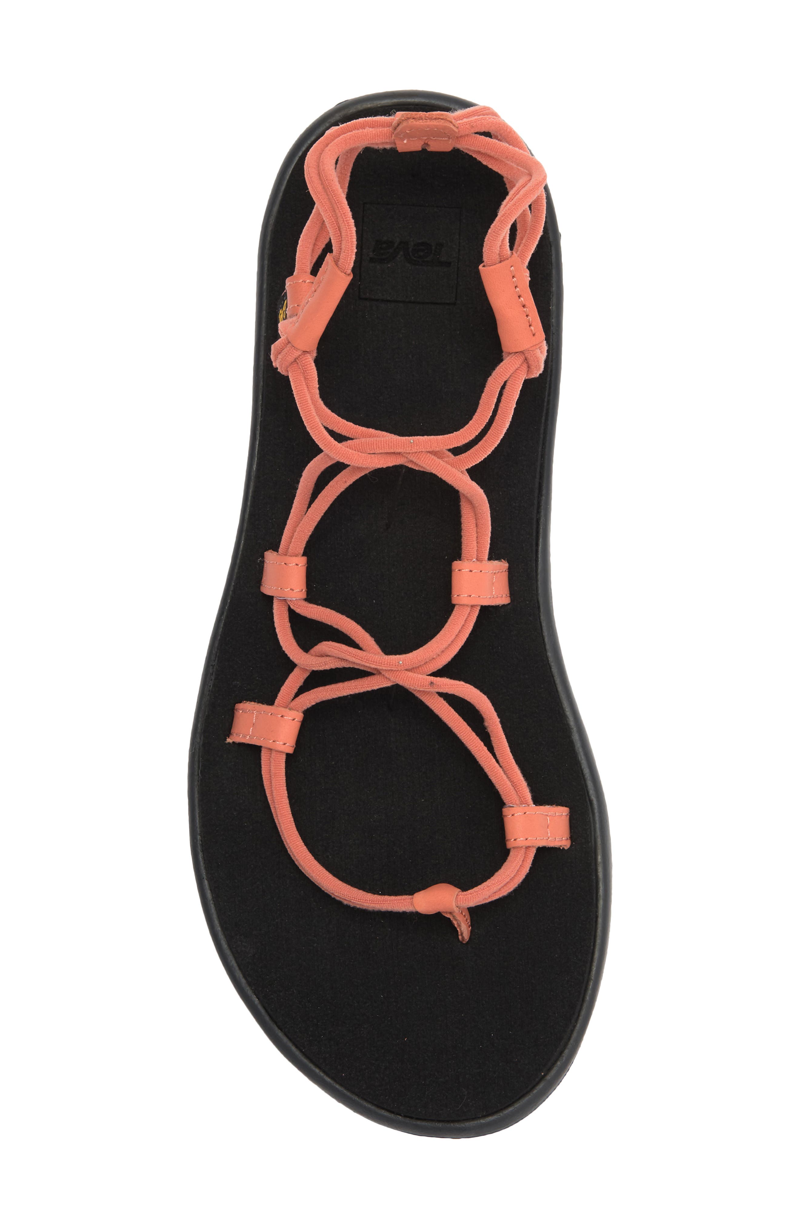 Voya Infinity Sandal, Alternate, color, TAWNY ORANGE