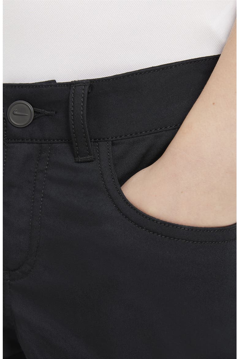 Kids' Dri-FIT Golf Pants, Alternate, color, BLACK