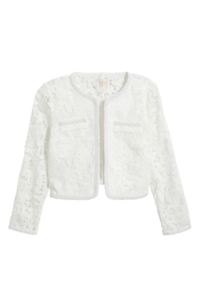 Milly Garden Lace Jacket, Alternate, color, 