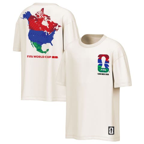 Men's Outerstuff Natural 2026 FIFA World Cup North America Oversized T-Shirt