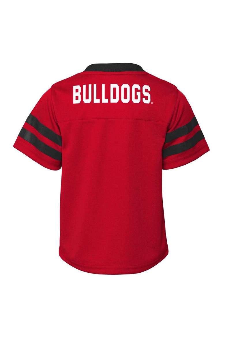 Preschool Red Georgia Bulldogs Two-Piece Red Zone Jersey & Pants Set, Alternate, color, Red
