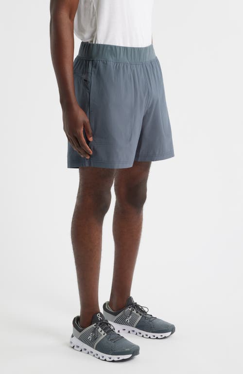 Free Fly Breeze Brief Lined Active Shorts In Gray