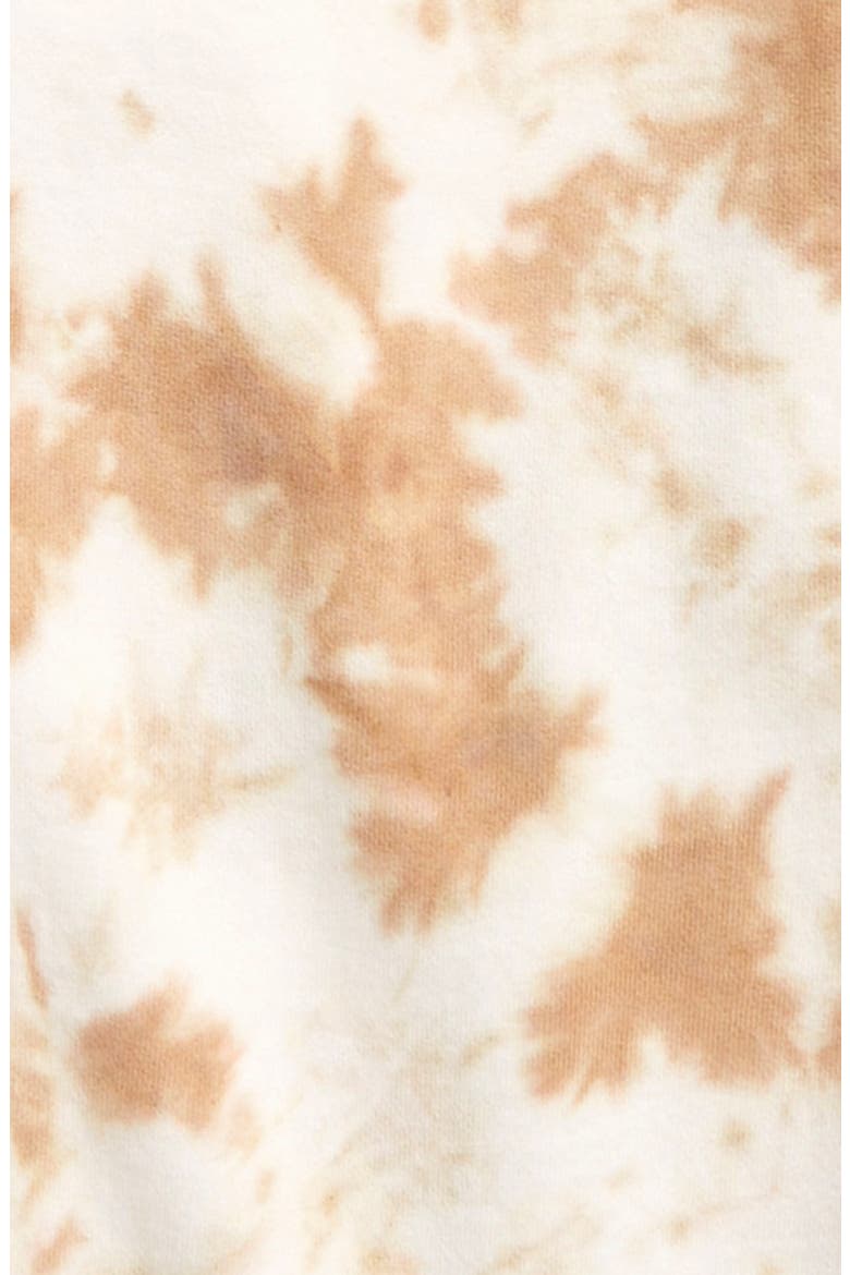 Kids' Essential Oversize Zip Hoodie, Alternate, color, IVORY DOVE TIE DYE
