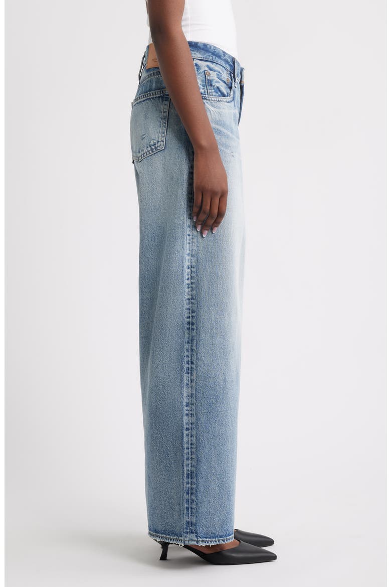 Lewes High Waist Superwide Leg Jeans, Alternate, color, BLUE