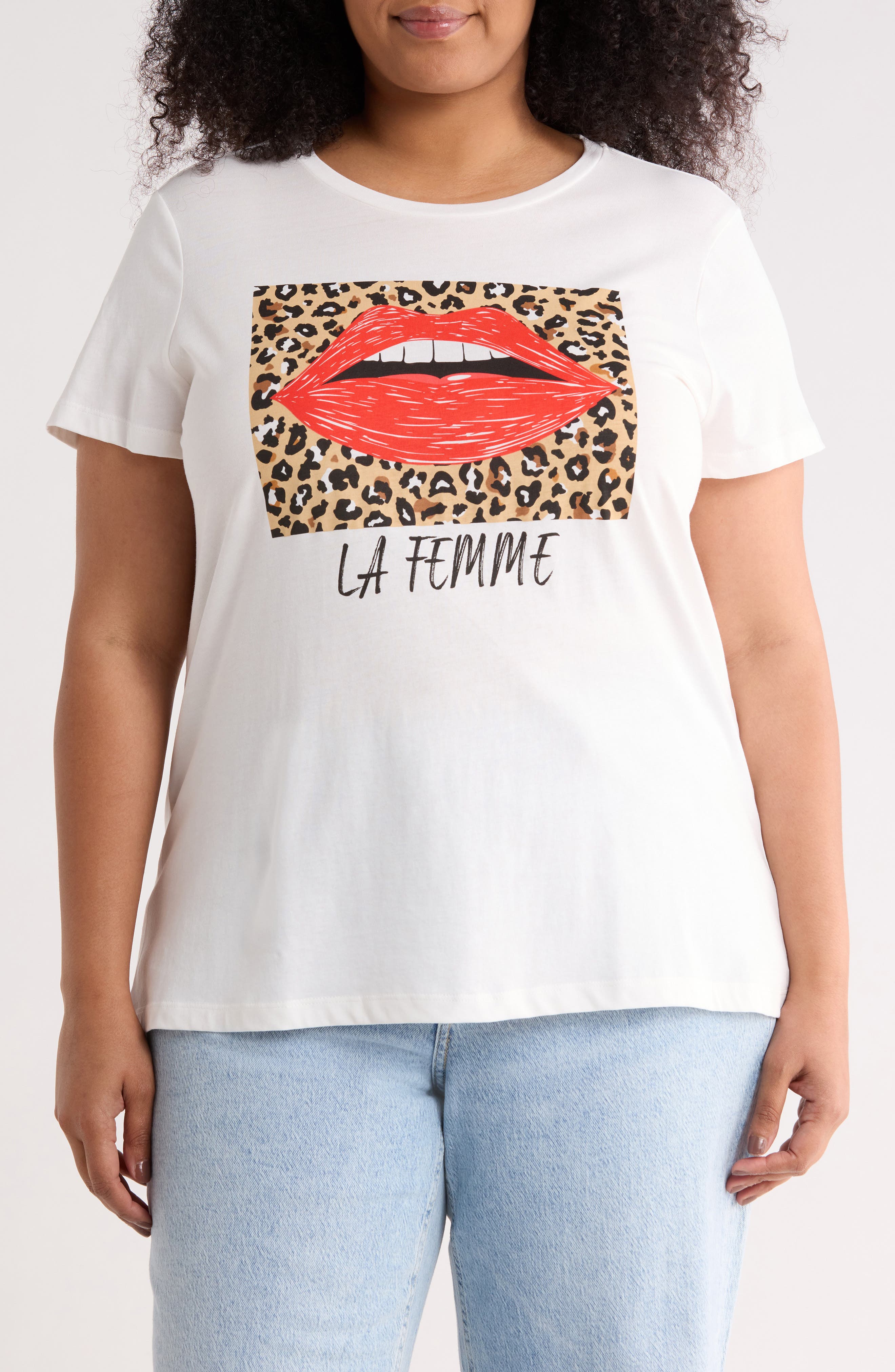 VERO MODA La Femme Graphic T-Shirt