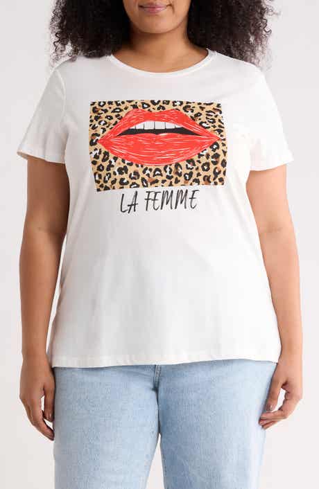 VERO MODA La Femme Graphic T-Shirt