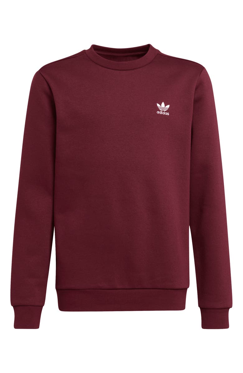 adidas Kids' Adicolor Crewneck Sweatshirt, Main, color, 