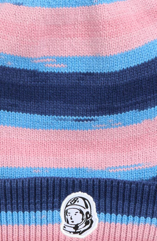 Billionaire Boys Club Time & Space Skull Beanie In Blue