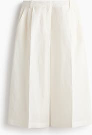H&M Wide Linen-blend Culottes