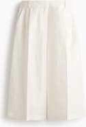 H&M Wide Linen-blend Culottes