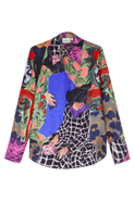 Untitled in Motion Kali Silky Button-Up Shirt