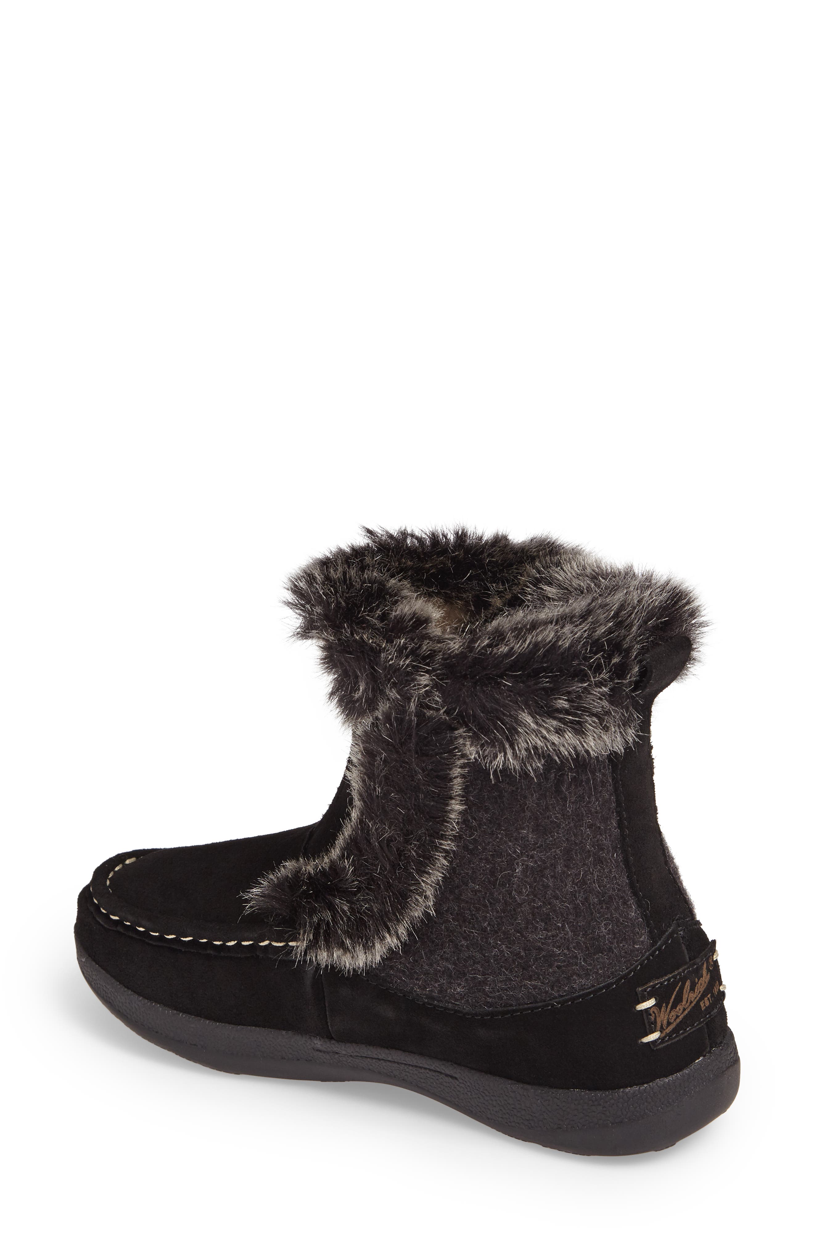 Woolrich Pine Creek II Faux Fur Trim Boot, Alternate, color, 