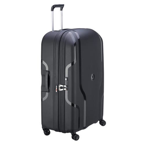 Delsey Paris Clavel Hardside Large Expandable Luggage With Spinner Wheels In Black