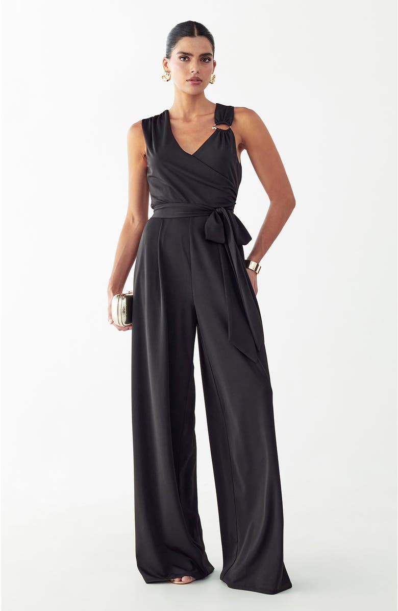 WILLA Lori Jumpsuit, Alternate, color, Black