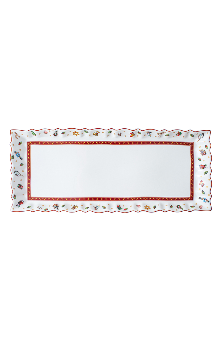 Villeroy & Boch Toy's Delight Rectangular Cake Plate, Main, color, 