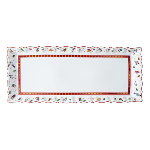 Toy's Delight Rectangular Cake Plate