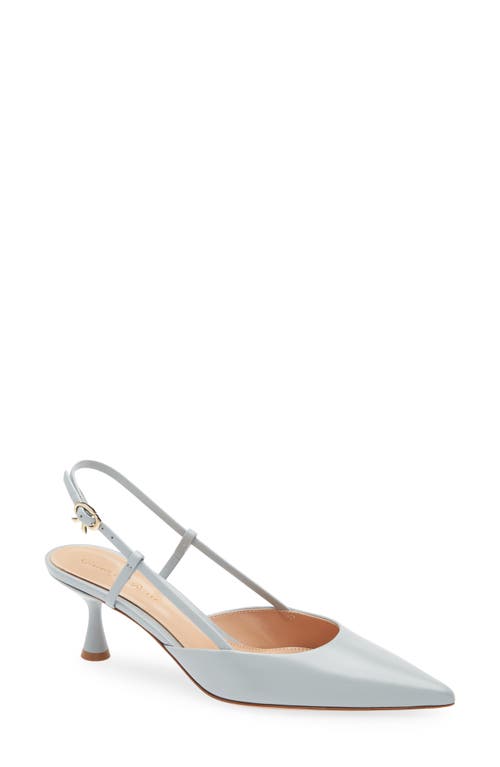 GIANVITO ROSSI GIANVITO ROSSI KITTEN HEEL SLINGBACK POINTED TOE PUMP