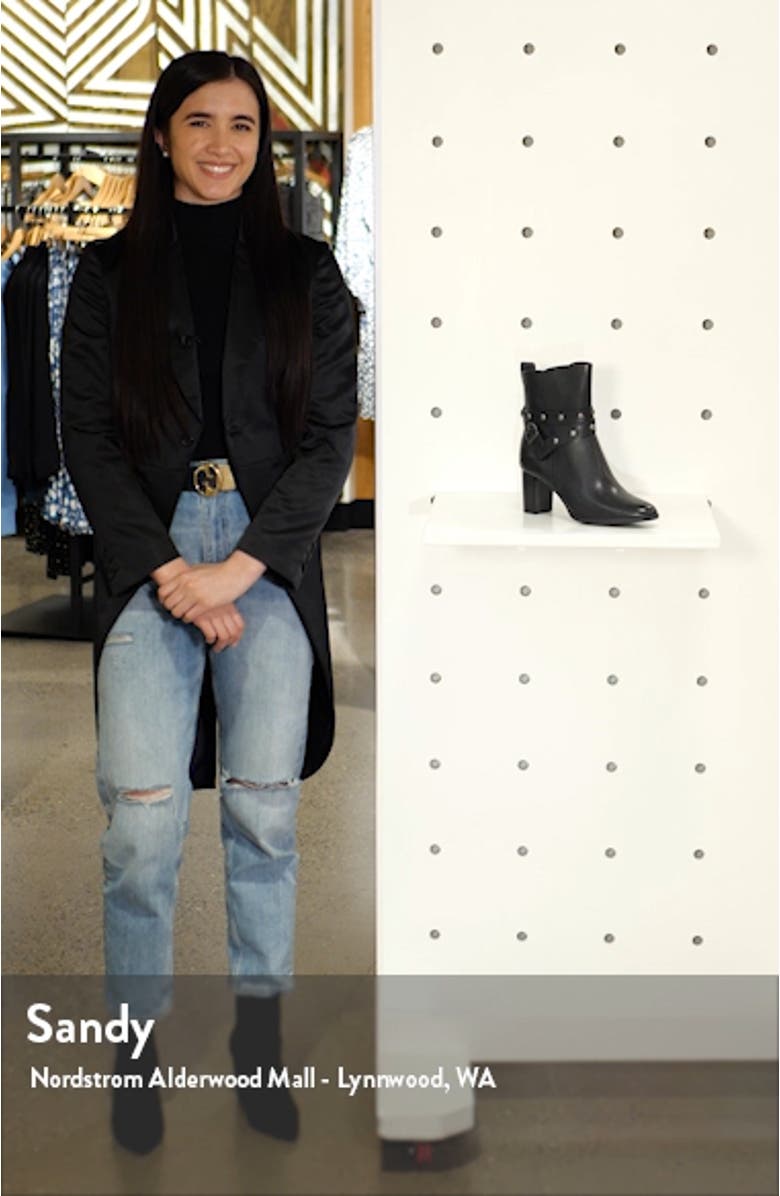 Emma Block Heel Bootie, sales video thumbnail