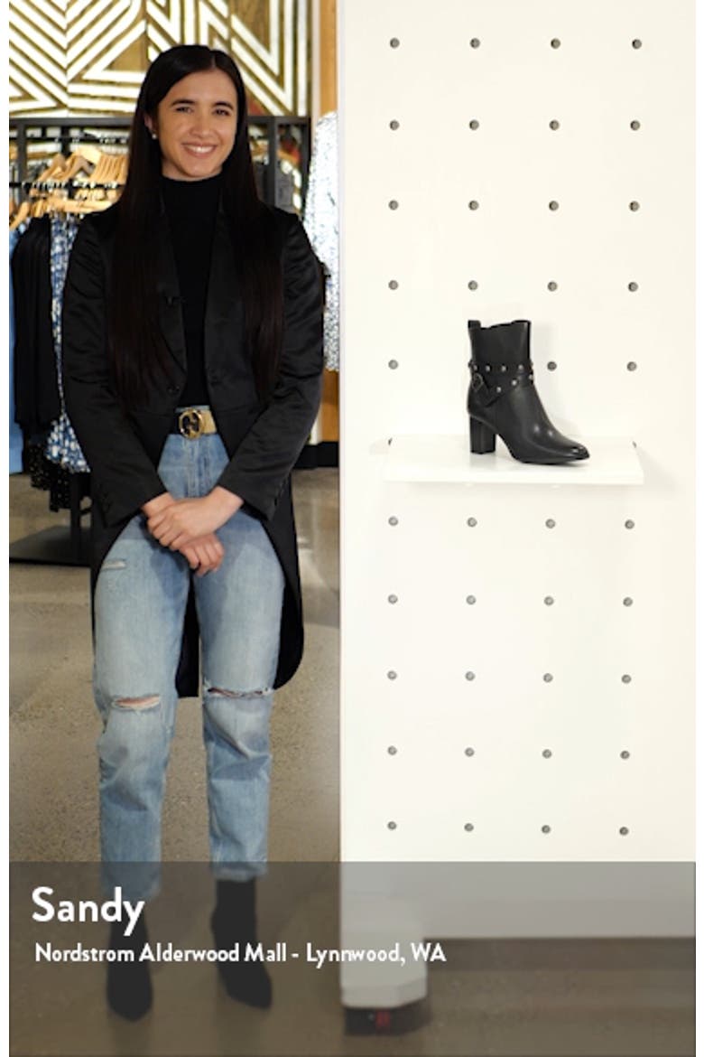 Emma Block Heel Bootie video