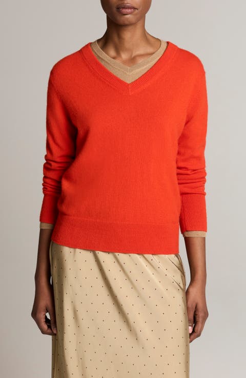 V-Neck Cashmere Sweater