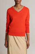 Vince V-Neck Cashmere Sweater