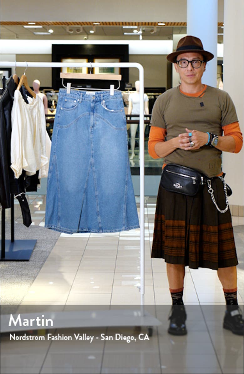 Del Ray Denim Skirt, sales video thumbnail