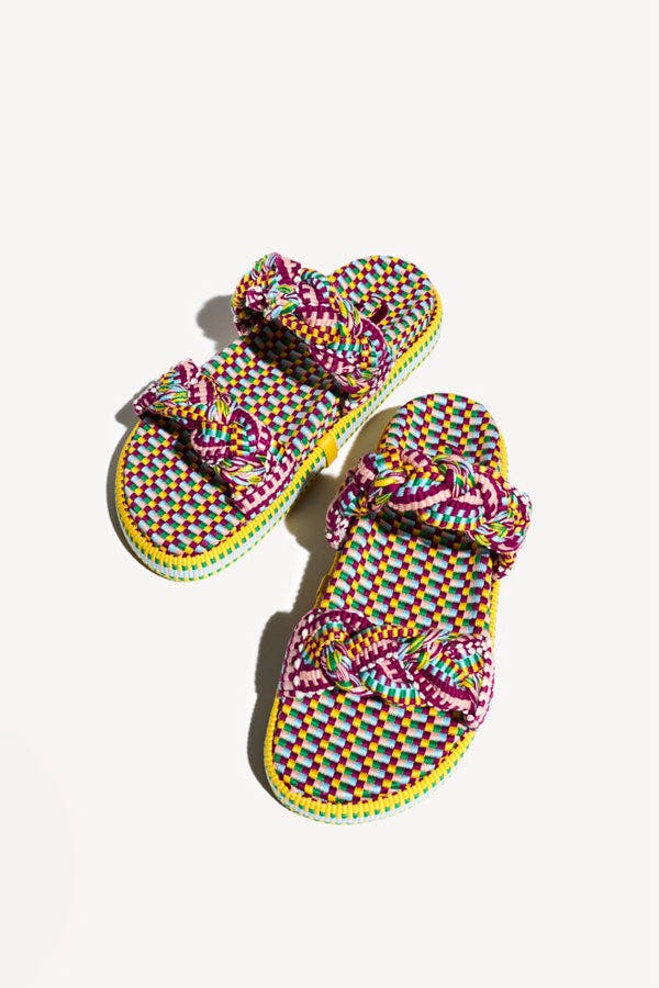 Daniela Bio Sandals, Alternate, color, Caribe