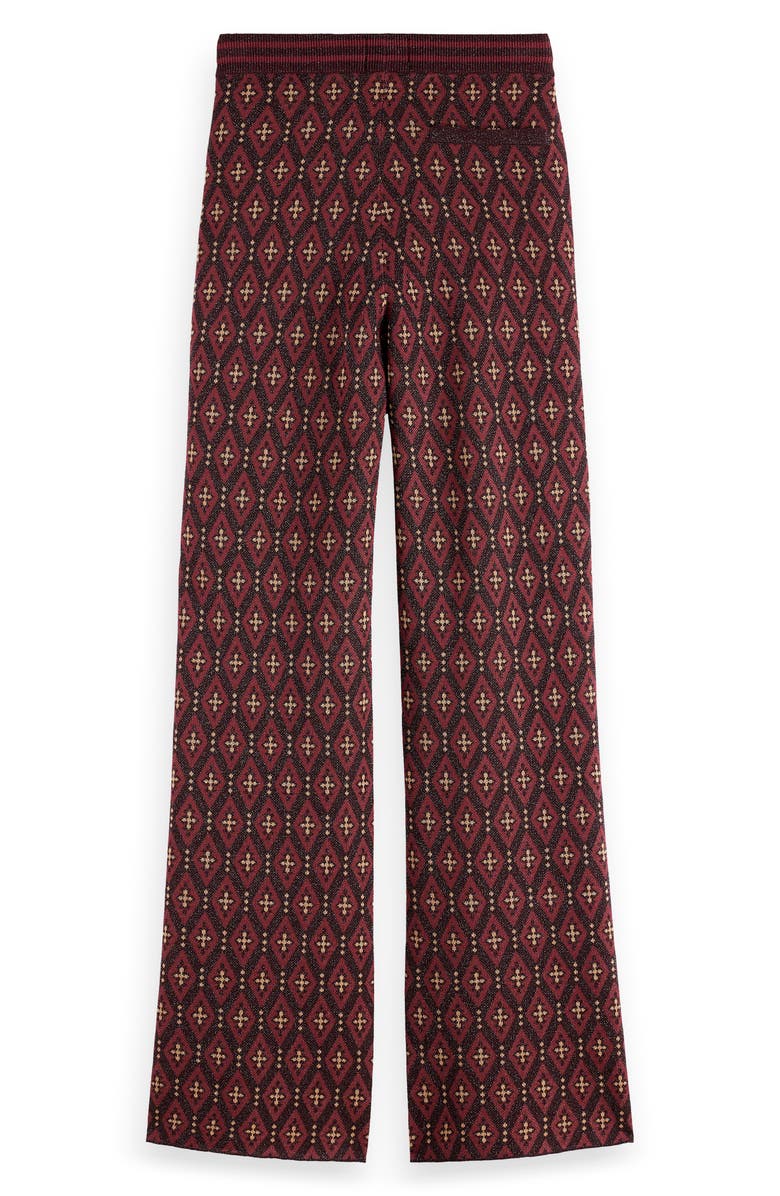 Scotch & Soda Jacquard Knit Pants, Alternate, color,