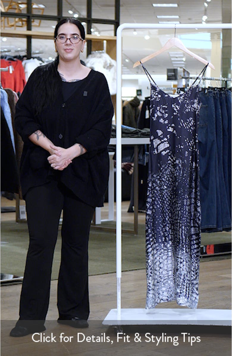 Lornie Print Maxi Slipdress, sales video thumbnail