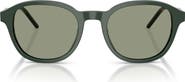 Emporio Armani 51mm Pillow Sunglasses