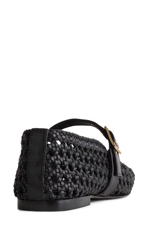 Madewell The Remy Mary Jane Flat In True Black