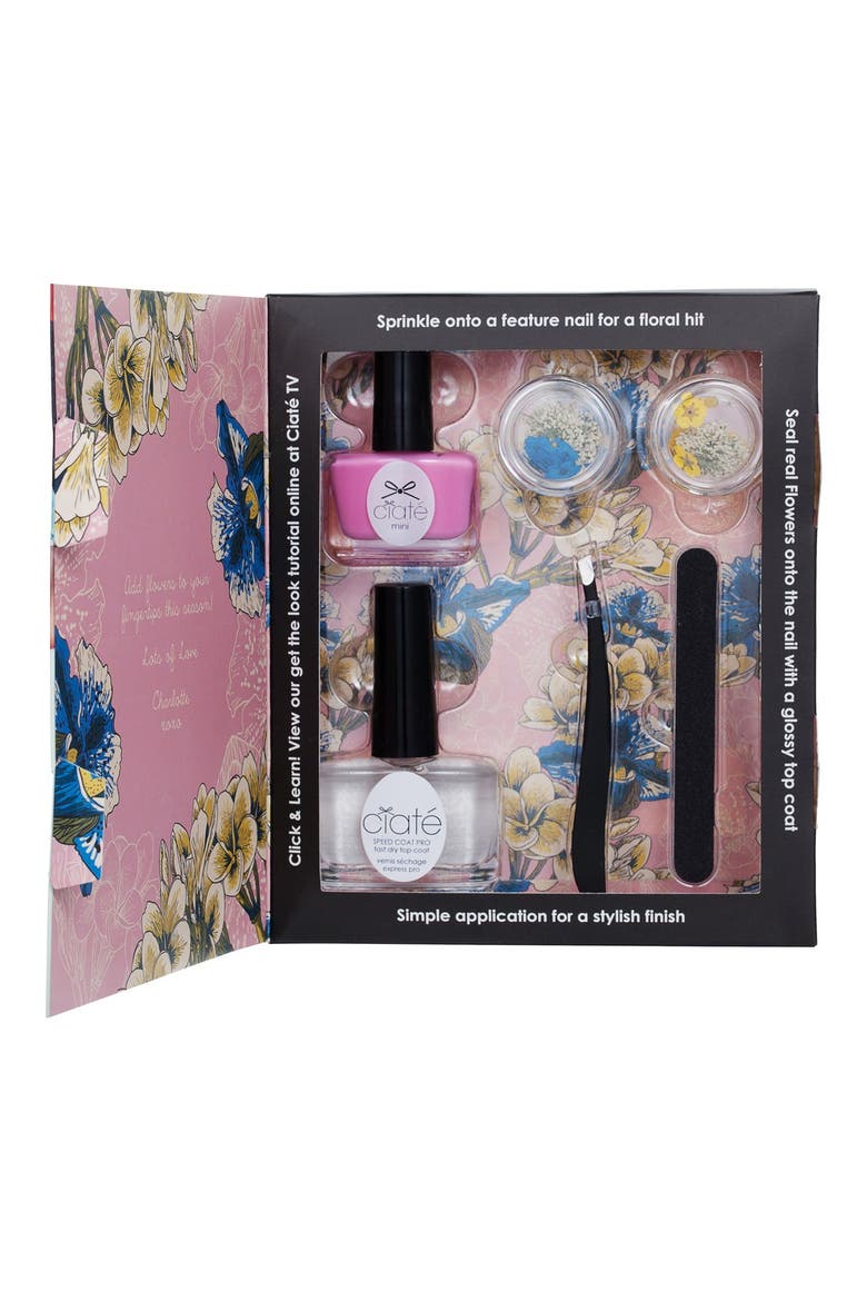 'Flower Manicure - Strike-a-Posy' Set, Alternate, color, NO COLOR