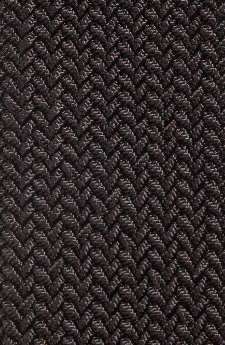 TO BOOT NEW YORK Woven Elastic Belt, Alternate, color, Dark Brown