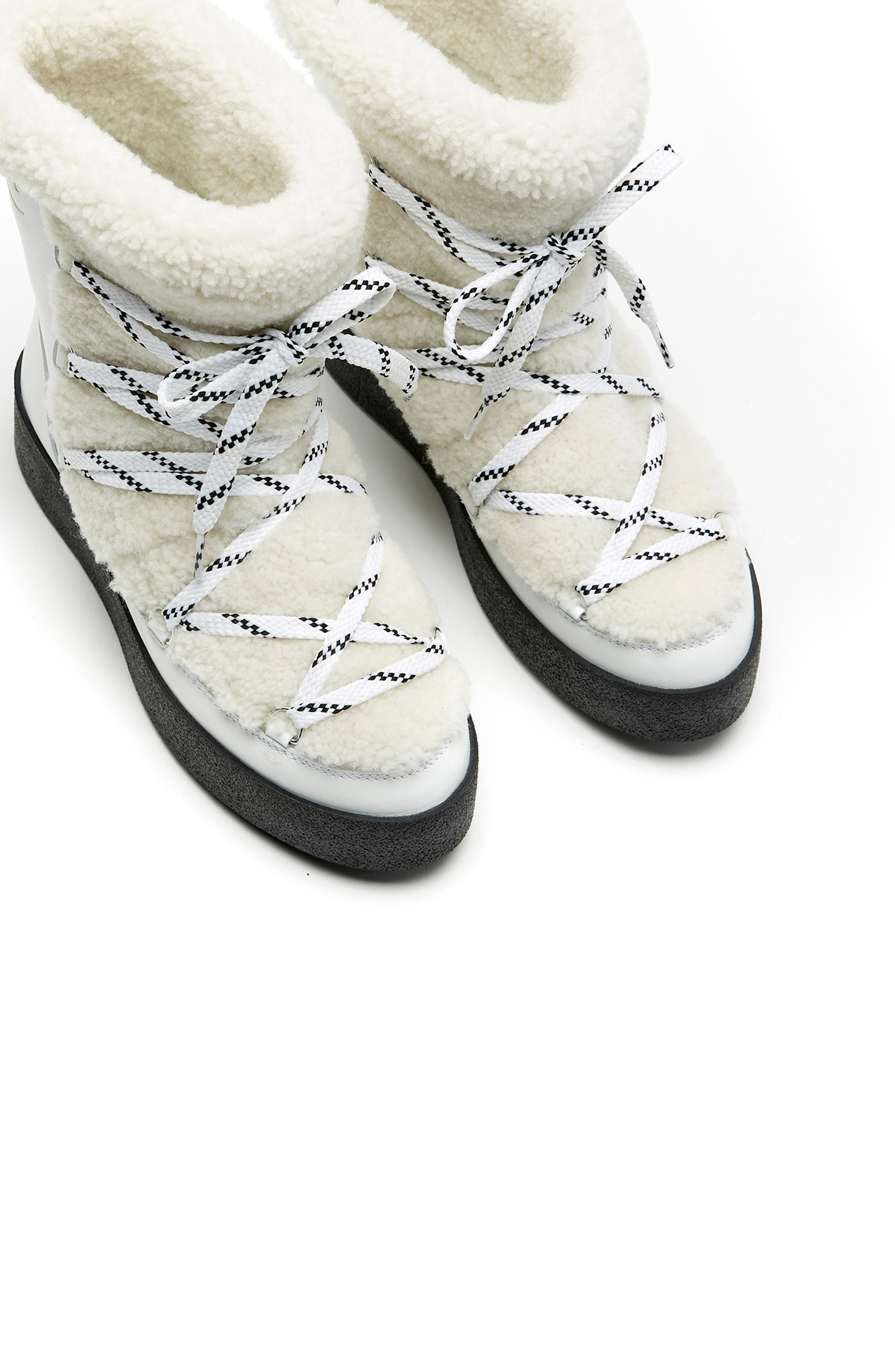 La Canadienne Eloise City Dry<sup>™</sup> Genuine Shearling Lined Waterproof Boot, Alternate, color, 