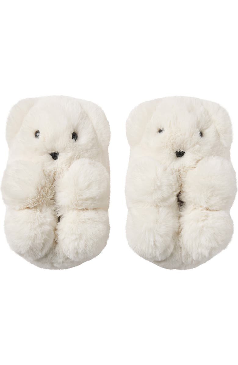 SKIMS Teddy Bear Slipper, Main, color, Marble