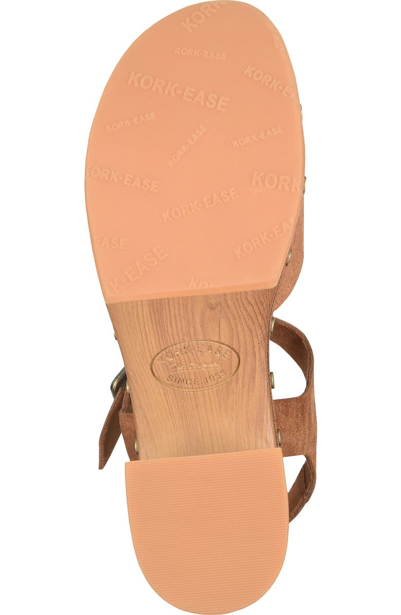 Kork-Ease<sup>®</sup> Tribecca Ankle Strap Platform Clog, Alternate, color, Tan Suede