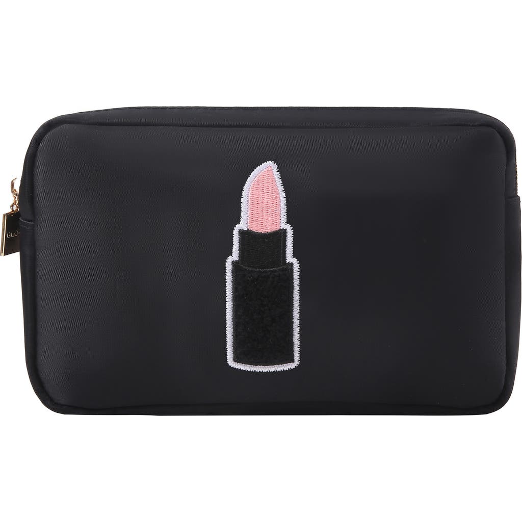 Bloc Bags Medium Lipstick Cosmetic Bag in Black  product