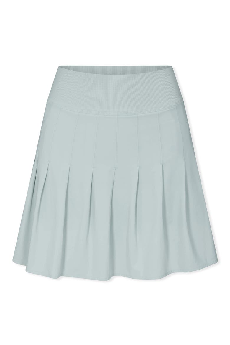Serena Pleated Performance Skort, Alternate, color, PORCELAIN BLUE