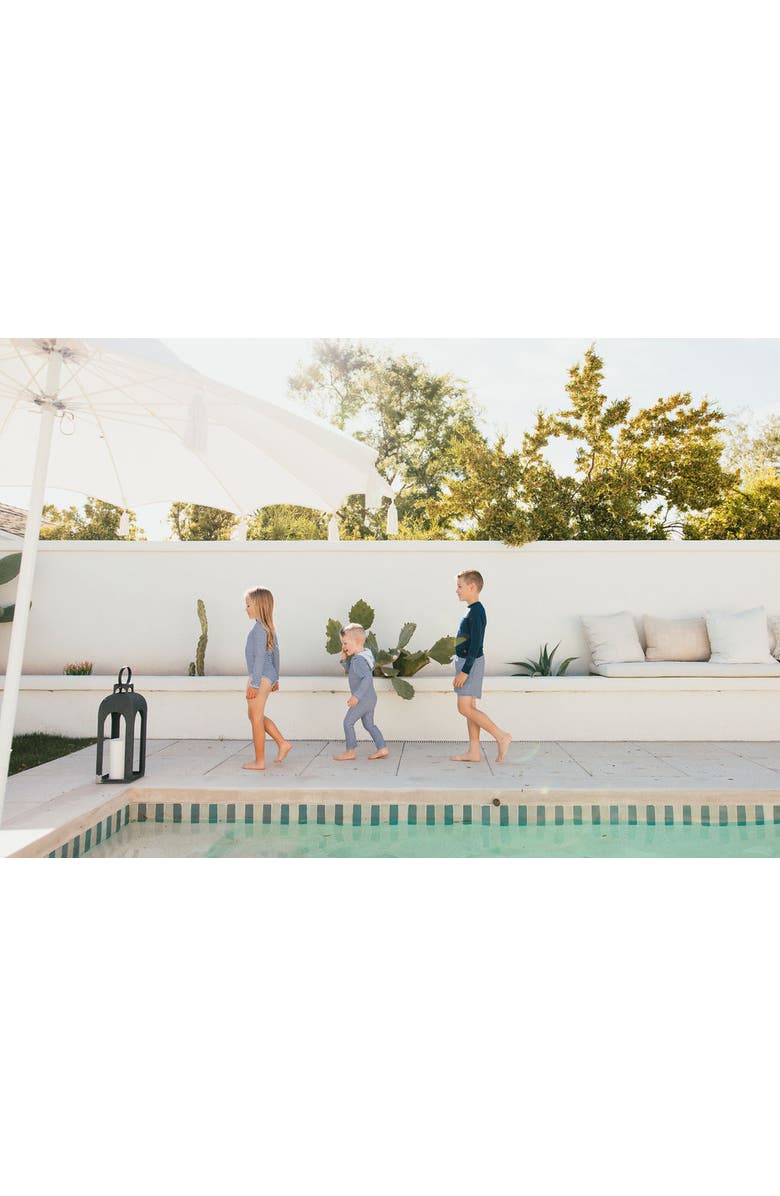 Lake Label Long Sleeve One Piece Swimsuit, Alternate, color, 