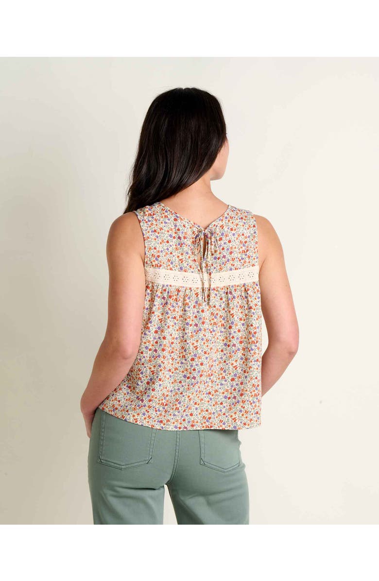 Toad & Co Manzana Pin Tuck Tank, Alternate, color, Salt Print
